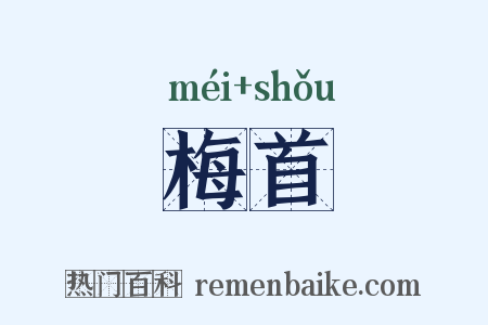 梅首是什么意思的图片